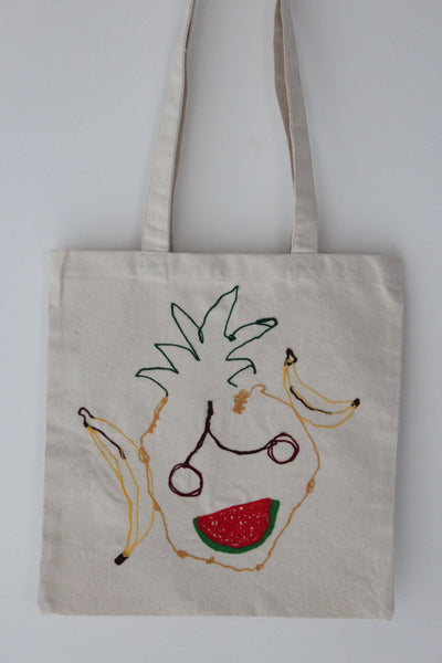 Salad Face :: art tote 4 good X Nadège Roscoe-Rumajn